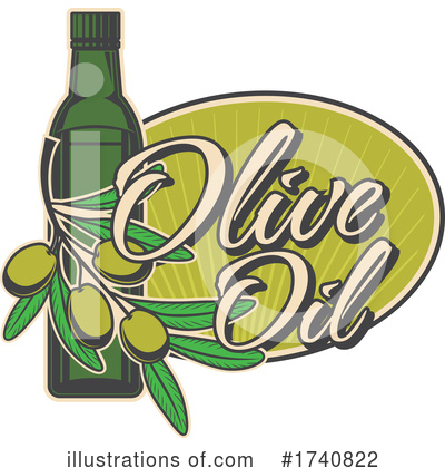 Olive Oil Clipart #1740822 by Vector Tradition SM