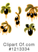 Olives Clipart #1213334 by Vector Tradition SM