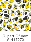 Olives Clipart #1417072 by Vector Tradition SM