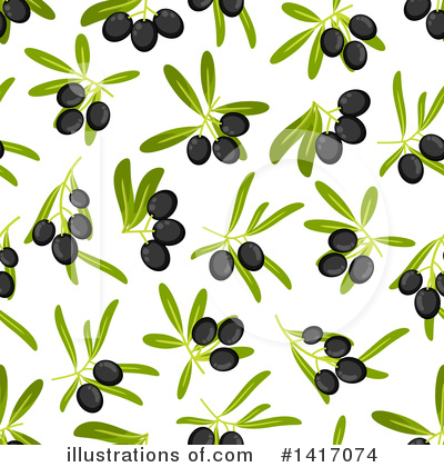 Royalty-Free (RF) Olives Clipart Illustration by Vector Tradition SM - Stock Sample #1417074