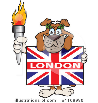 Royalty-Free (RF) Olympics Clipart Illustration by Dennis Holmes Designs - Stock Sample #1109990