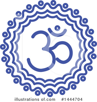 Meditating Clipart #1444704 by ColorMagic
