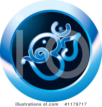 Royalty-Free (RF) Om Symbol Clipart Illustration by Lal Perera - Stock Sample #1179717