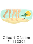 On The Beach Clipart #1182201 by BNP Design Studio