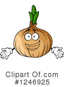 Onion Clipart #1246925 by Vector Tradition SM