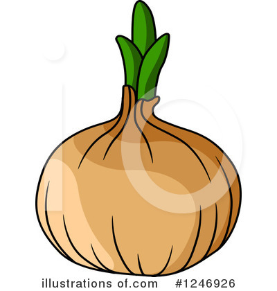 Royalty-Free (RF) Onion Clipart Illustration by Vector Tradition SM - Stock Sample #1246926