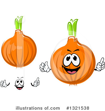 Royalty-Free (RF) Onion Clipart Illustration by Vector Tradition SM - Stock Sample #1321538