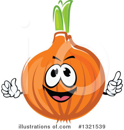 Royalty-Free (RF) Onion Clipart Illustration by Vector Tradition SM - Stock Sample #1321539
