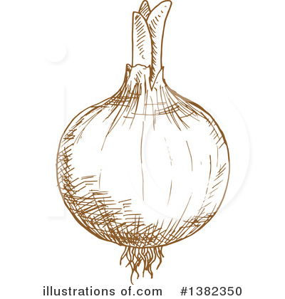 Royalty-Free (RF) Onion Clipart Illustration by Vector Tradition SM - Stock Sample #1382350