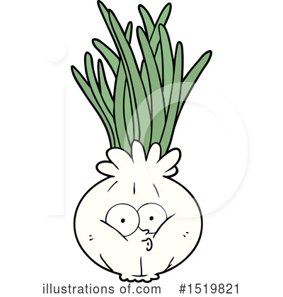Royalty-Free (RF) Onion Clipart Illustration by lineartestpilot - Stock Sample #1519821
