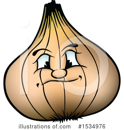 Royalty-Free (RF) Onion Clipart Illustration by dero - Stock Sample #1534976
