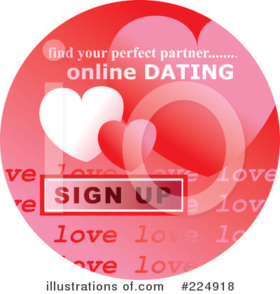 Royalty-Free (RF) Online Dating Clipart Illustration by Prawny - Stock Sample #224918