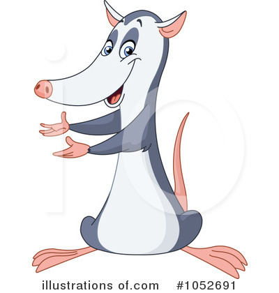 Royalty-Free (RF) Opossum Clipart Illustration by yayayoyo - Stock Sample #1052691