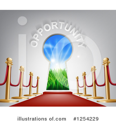 Royalty-Free (RF) Opportunity Clipart Illustration by AtStockIllustration - Stock Sample #1254229