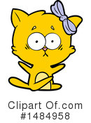 Orange Cat Clipart #1484958 by lineartestpilot
