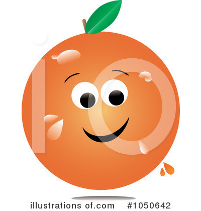 Royalty-Free (RF) Orange Clipart Illustration by Pams Clipart - Stock Sample #1050642
