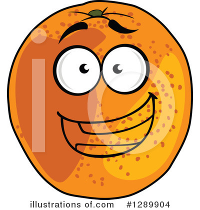 Royalty-Free (RF) Orange Clipart Illustration by Vector Tradition SM - Stock Sample #1289904