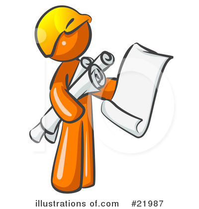 Royalty-Free (RF) Orange Collection Clipart Illustration by Leo Blanchette - Stock Sample #21987