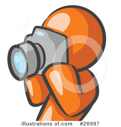 Royalty-Free (RF) Orange Collection Clipart Illustration by Leo Blanchette - Stock Sample #26997