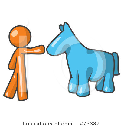 Royalty-Free (RF) Orange Collection Clipart Illustration by Leo Blanchette - Stock Sample #75387