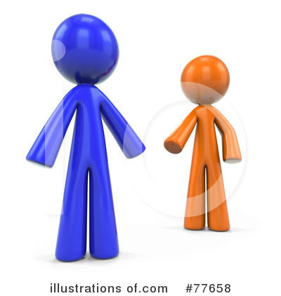 Royalty-Free (RF) Orange Collection Clipart Illustration by Leo Blanchette - Stock Sample #77658
