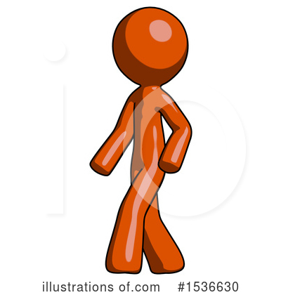 Royalty-Free (RF) Orange Design Mascot Clipart Illustration by Leo Blanchette - Stock Sample #1536630