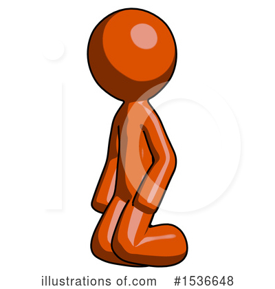 Royalty-Free (RF) Orange Design Mascot Clipart Illustration by Leo Blanchette - Stock Sample #1536648