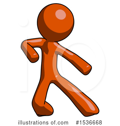 Royalty-Free (RF) Orange Design Mascot Clipart Illustration by Leo Blanchette - Stock Sample #1536668