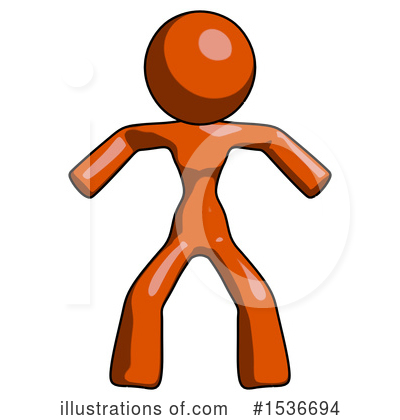 Royalty-Free (RF) Orange Design Mascot Clipart Illustration by Leo Blanchette - Stock Sample #1536694