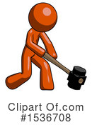 Orange Design Mascot Clipart #1536708 by Leo Blanchette