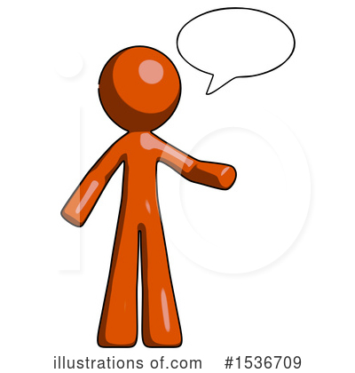 Royalty-Free (RF) Orange Design Mascot Clipart Illustration by Leo Blanchette - Stock Sample #1536709