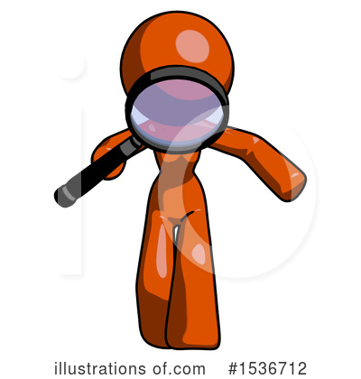 Royalty-Free (RF) Orange Design Mascot Clipart Illustration by Leo Blanchette - Stock Sample #1536712