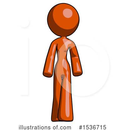 Royalty-Free (RF) Orange Design Mascot Clipart Illustration by Leo Blanchette - Stock Sample #1536715