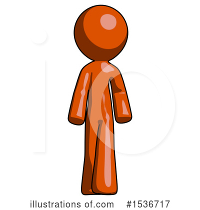 Royalty-Free (RF) Orange Design Mascot Clipart Illustration by Leo Blanchette - Stock Sample #1536717