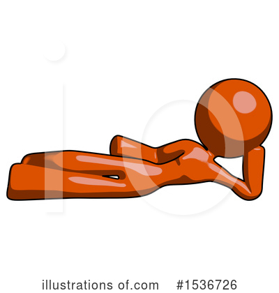 Royalty-Free (RF) Orange Design Mascot Clipart Illustration by Leo Blanchette - Stock Sample #1536726