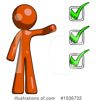 Royalty-Free (RF) Orange Design Mascot Clipart Illustration by Leo Blanchette - Stock Sample #1536732