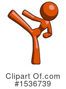 Orange Design Mascot Clipart #1536739 by Leo Blanchette