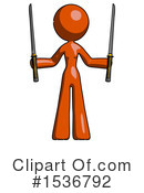 Orange Design Mascot Clipart #1536792 by Leo Blanchette
