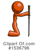 Orange Design Mascot Clipart #1536796 by Leo Blanchette