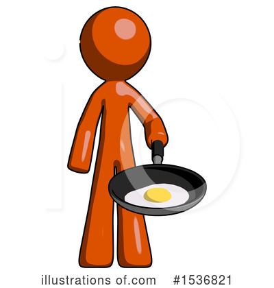 Royalty-Free (RF) Orange Design Mascot Clipart Illustration by Leo Blanchette - Stock Sample #1536821