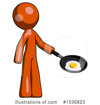 Royalty-Free (RF) Orange Design Mascot Clipart Illustration by Leo Blanchette - Stock Sample #1536823