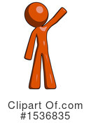 Orange Design Mascot Clipart #1536835 by Leo Blanchette