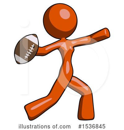 Royalty-Free (RF) Orange Design Mascot Clipart Illustration by Leo Blanchette - Stock Sample #1536845