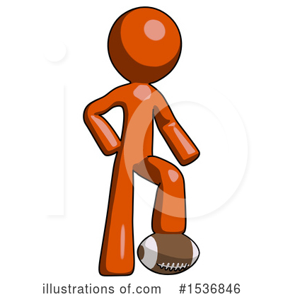 Royalty-Free (RF) Orange Design Mascot Clipart Illustration by Leo Blanchette - Stock Sample #1536846