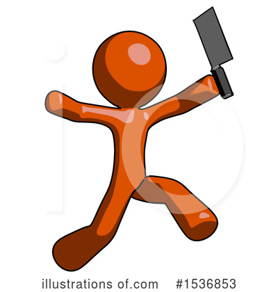 Royalty-Free (RF) Orange Design Mascot Clipart Illustration by Leo Blanchette - Stock Sample #1536853