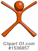 Orange Design Mascot Clipart #1536857 by Leo Blanchette