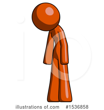 Royalty-Free (RF) Orange Design Mascot Clipart Illustration by Leo Blanchette - Stock Sample #1536858