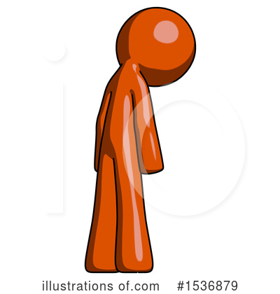 Royalty-Free (RF) Orange Design Mascot Clipart Illustration by Leo Blanchette - Stock Sample #1536879