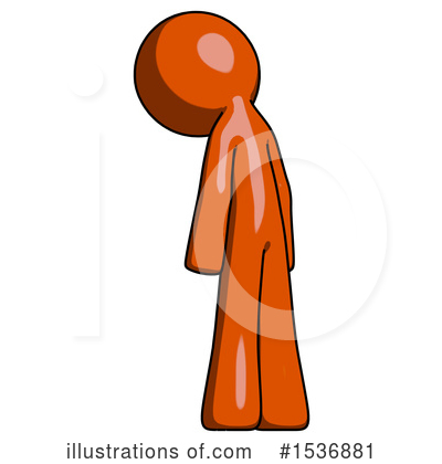 Royalty-Free (RF) Orange Design Mascot Clipart Illustration by Leo Blanchette - Stock Sample #1536881