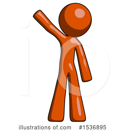 Royalty-Free (RF) Orange Design Mascot Clipart Illustration by Leo Blanchette - Stock Sample #1536895